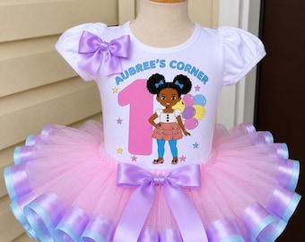 Pastel Toddler Tutu, Custom Birthday Outfit, Gracie's Corner Style, Tulle Skirt