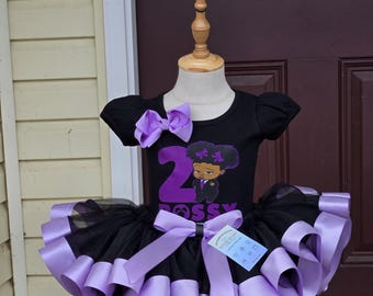 Boss Baby Birthday Tutu Outfit: Custom Toddler Party Set