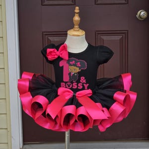 Boss Baby tutu Outfit, Custom birthday outfit, Toddler&#39;s tutu, black tutu, Kid&#39;s Birthday Tutu, Tutu with shirt, Kid&#39;s custom tutu set