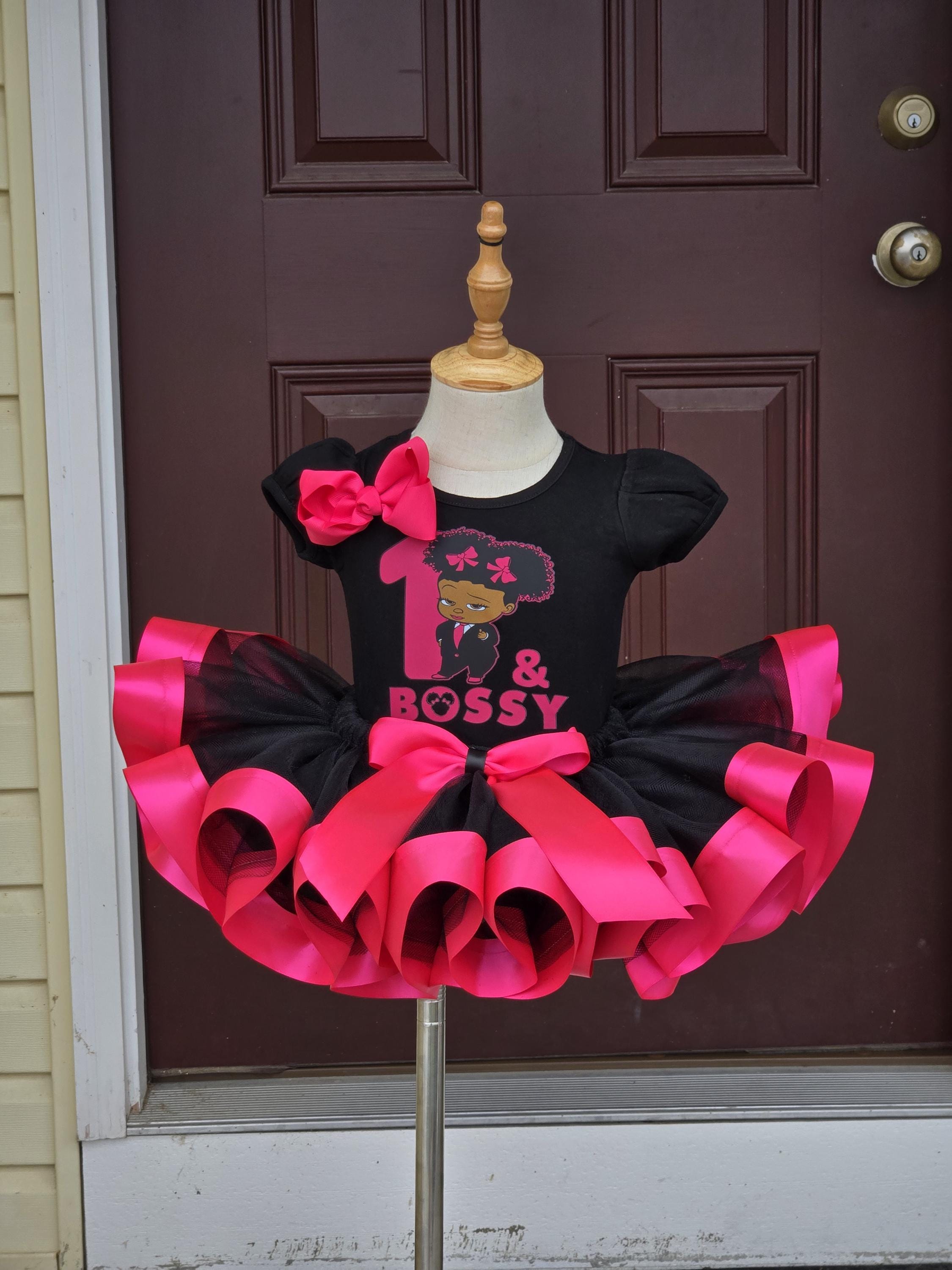 Boss Baby Tutu Outfit: Custom Birthday Tutu Set
