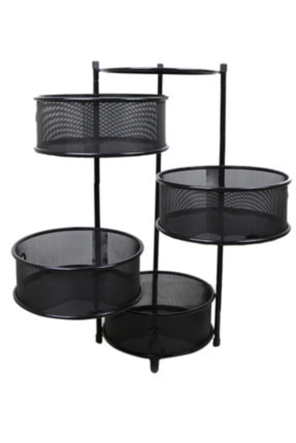 Metal Potatoes and Onion Canister 4 Openable Wire Basket Etsy