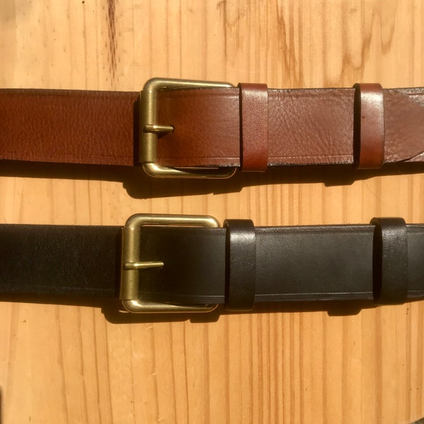 ceinture cuir 4 cm