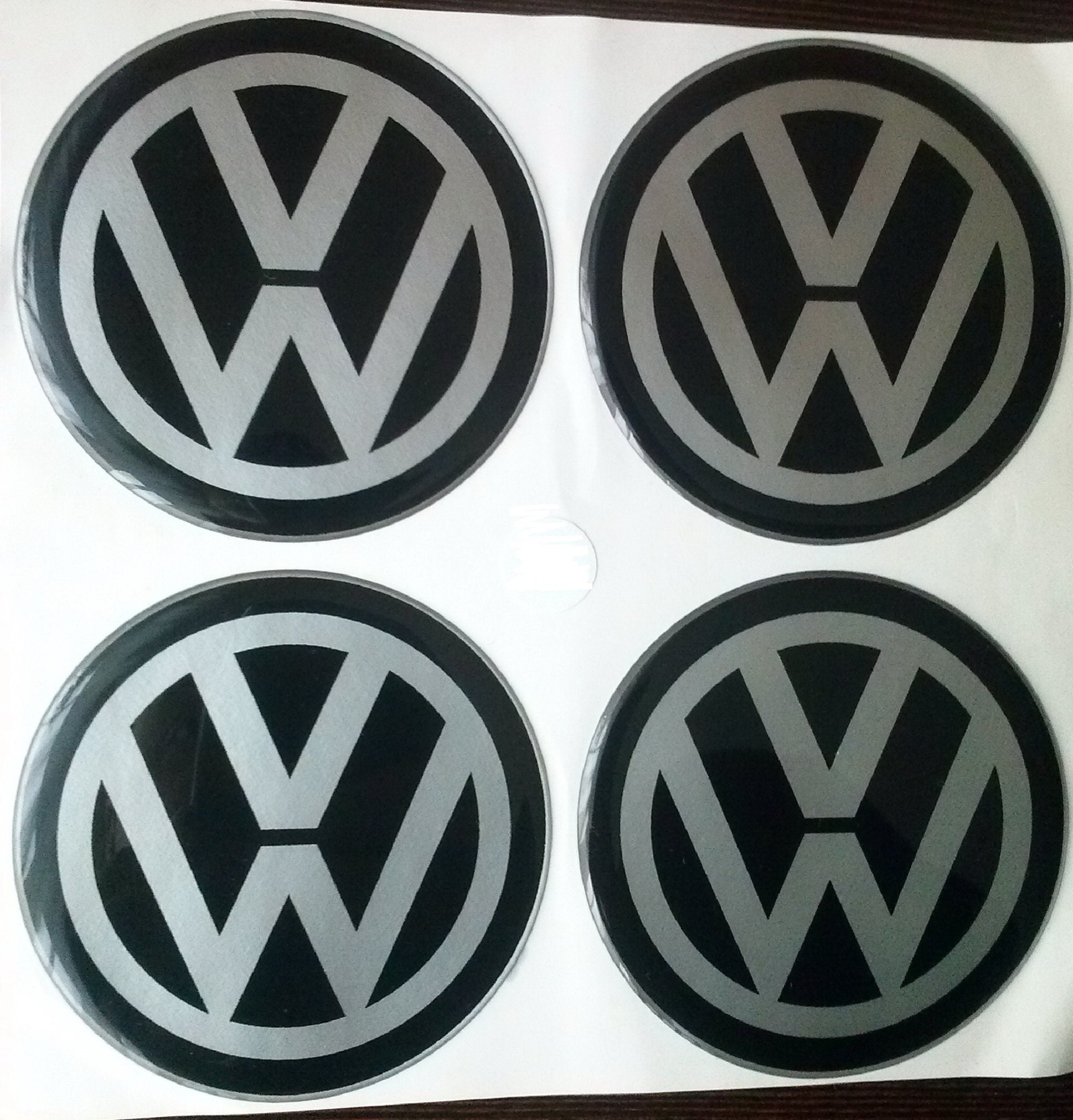 VW 4pcs 70mm Wheel Center Hub Caps Stickers Wheel Center Etsy Australia