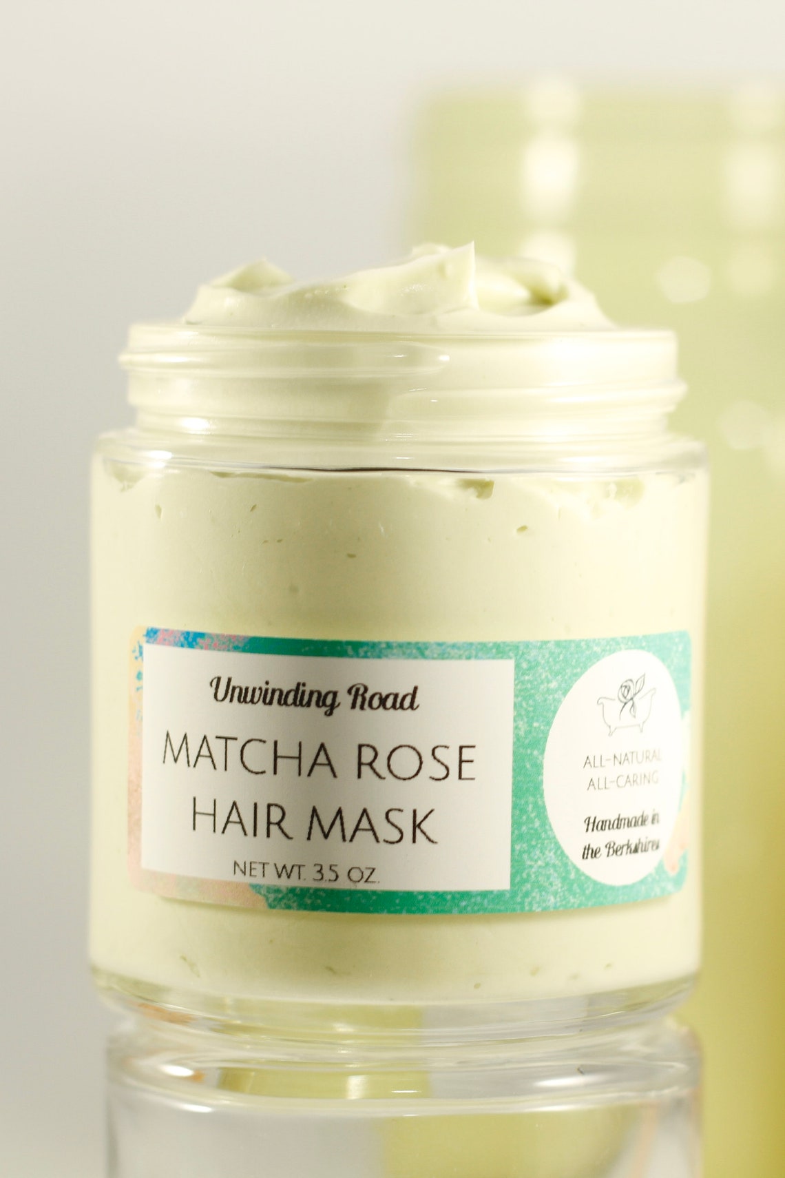 Matcha Rose Hair Mask 3.5 Oz Etsy
