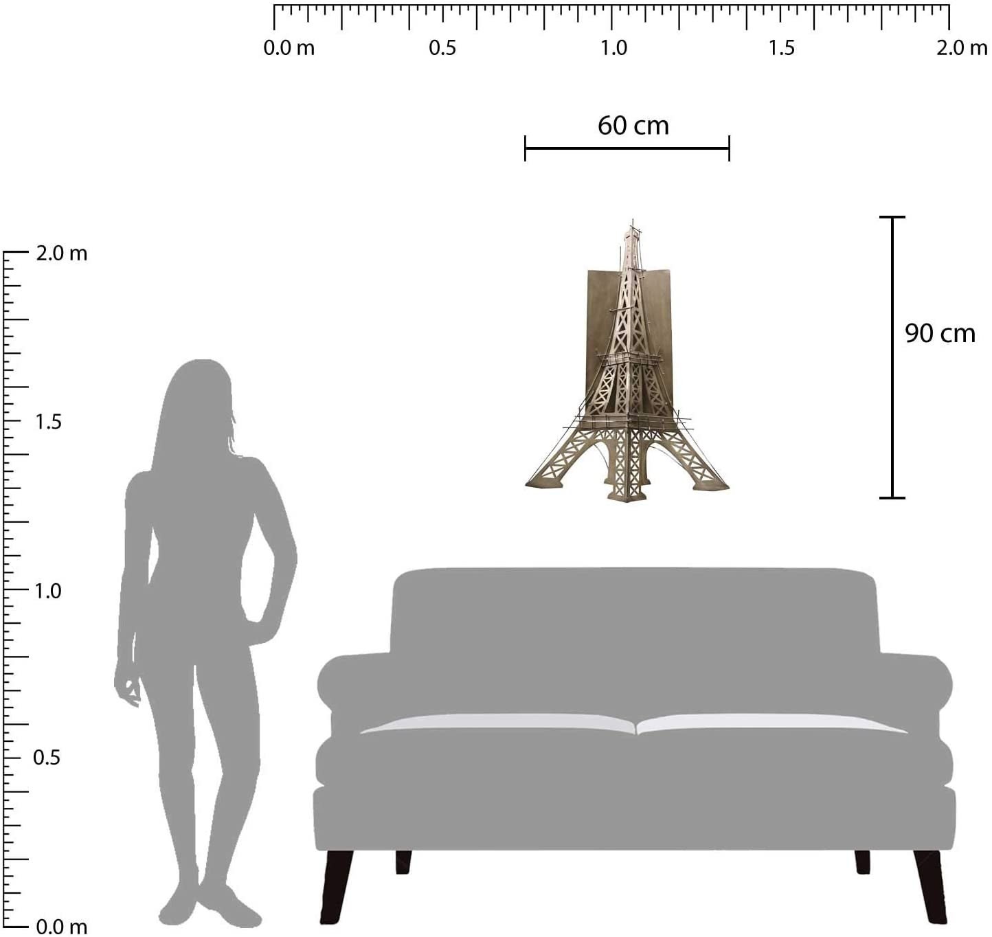 París Arte de pared de metal Decoración Torre Eiffel París Etsy España