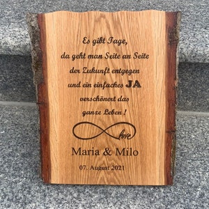 Wedding sign freestanding
