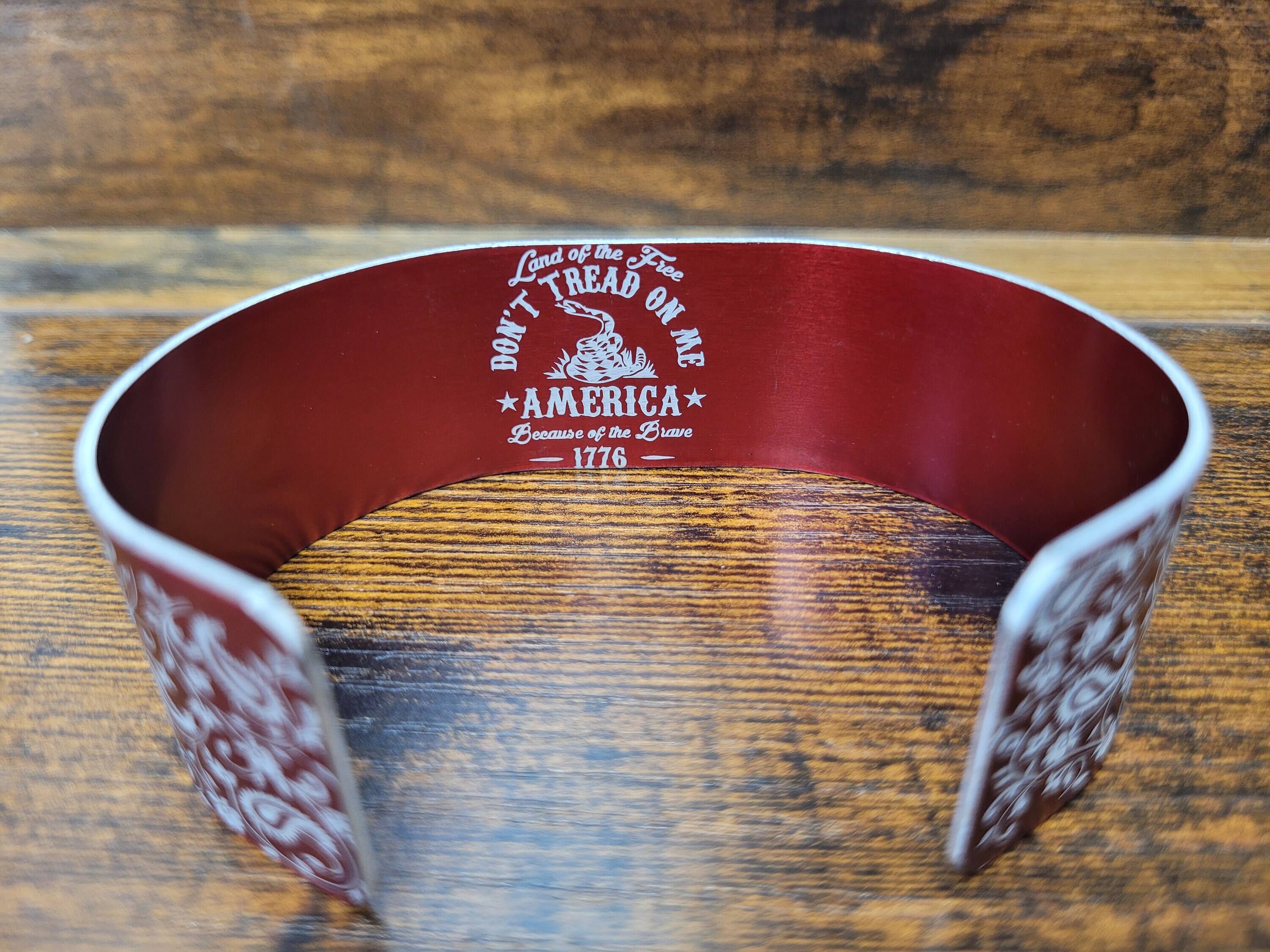 Over Sized POW / MIA / KIA Remembrance Bracelets Jewelry Laser Engraved ...