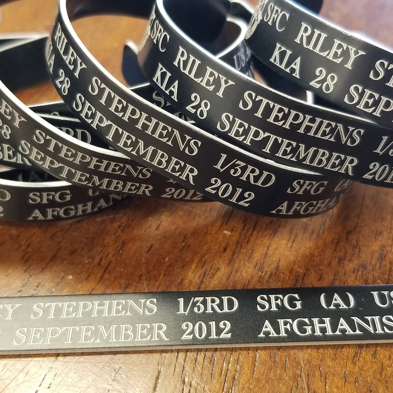 POW / MIA / KIA Bracelets Etsy