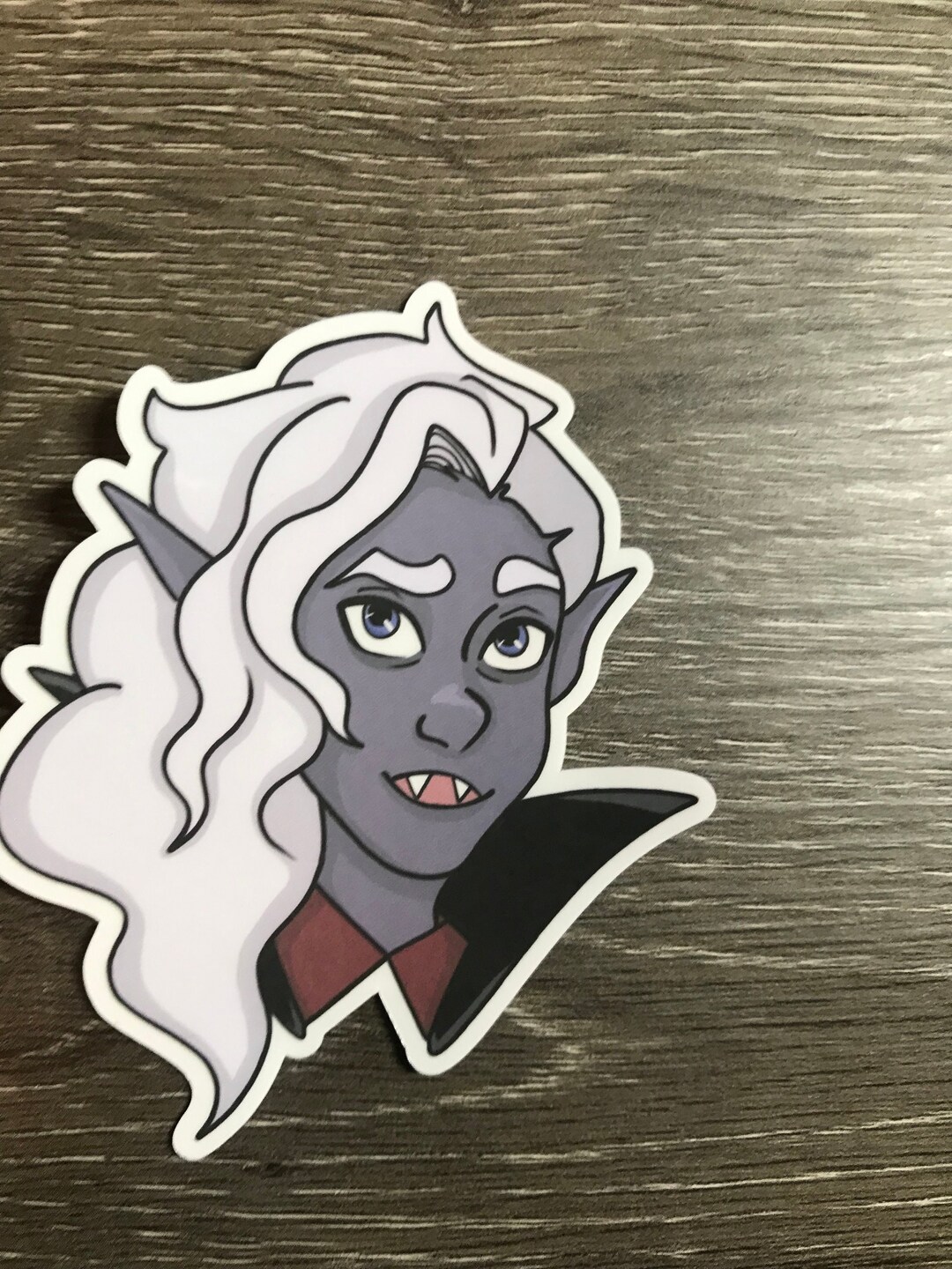 Drow Sticker Drow Vampire Sticker - Etsy