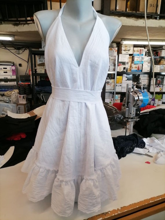 Kenar linen cheap dress