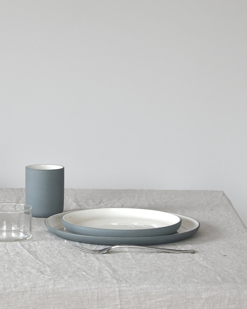 Dinnerware set (3 x 4 items) | teal Dinnerware set (3 x 4 items) | teal