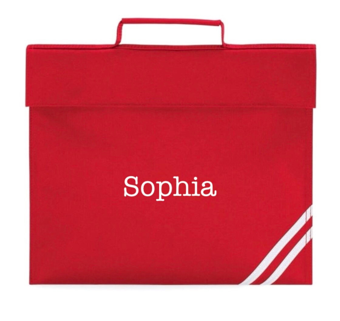 personalised book bags uk