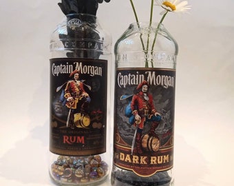 Upcycled Bottle Vases