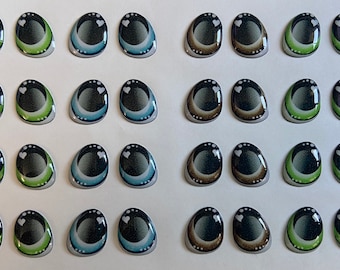 Adhesive Resin Eyes Doll Ref.450B, Resin Eyes, Resin Eyes for Cold Porcelain, Clay, Felt, Foam, Paper and embellishment,Eyes