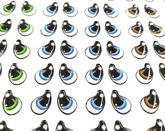 Adhesive Resin Eyes Doll Ref. 248, resin eyes,  doll, eyes for Cold Porcelain, Clay, Felt, Foam, Paper and embellishment,Eyes, resin eyes.