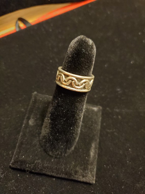 Vintage silver ring - image 2