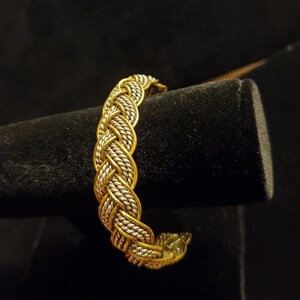 Vintage silver cuff bracelet