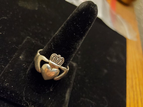 Silver Claddagh Ring