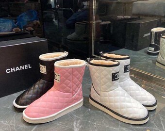 chanel uggs boots