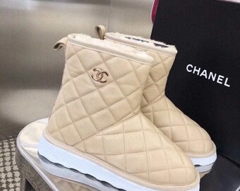 chanel uggs boots