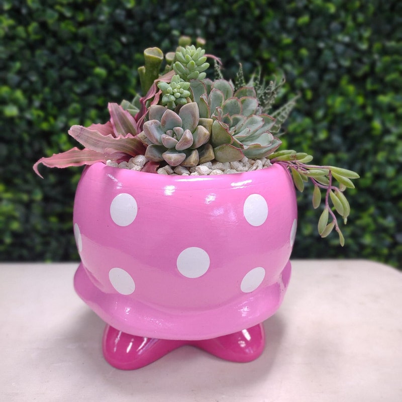 Mickey Mouse Planter - Etsy