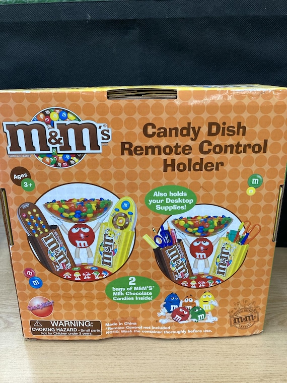 00' M&M's Candy Dish Telephone 電話機 箱付美品 M&M's TELEPHONE CANDY DISPENSER MM COLLECTIBLE Boxed (New