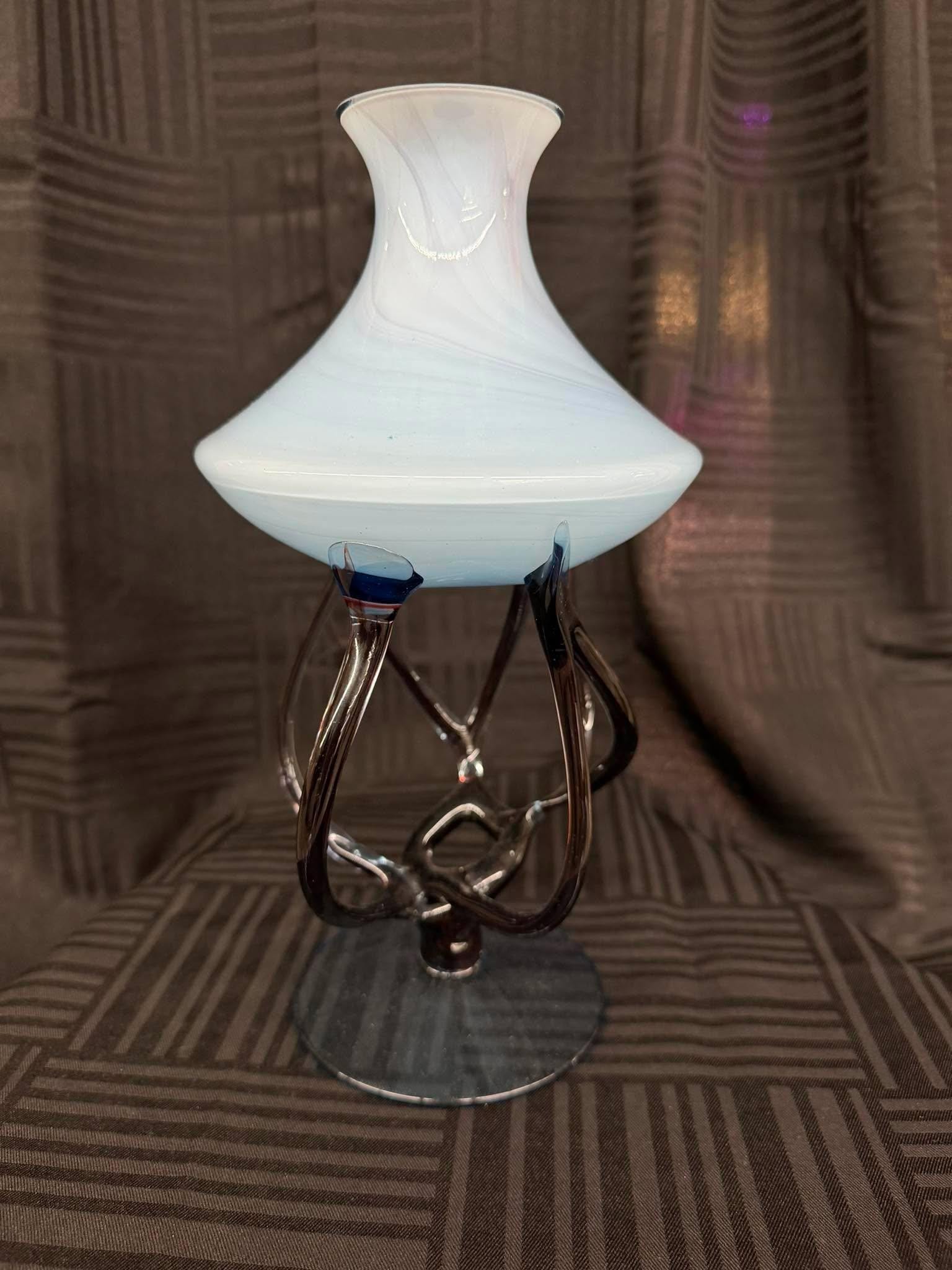 Jozefina Krosno Vase Blue - Etsy