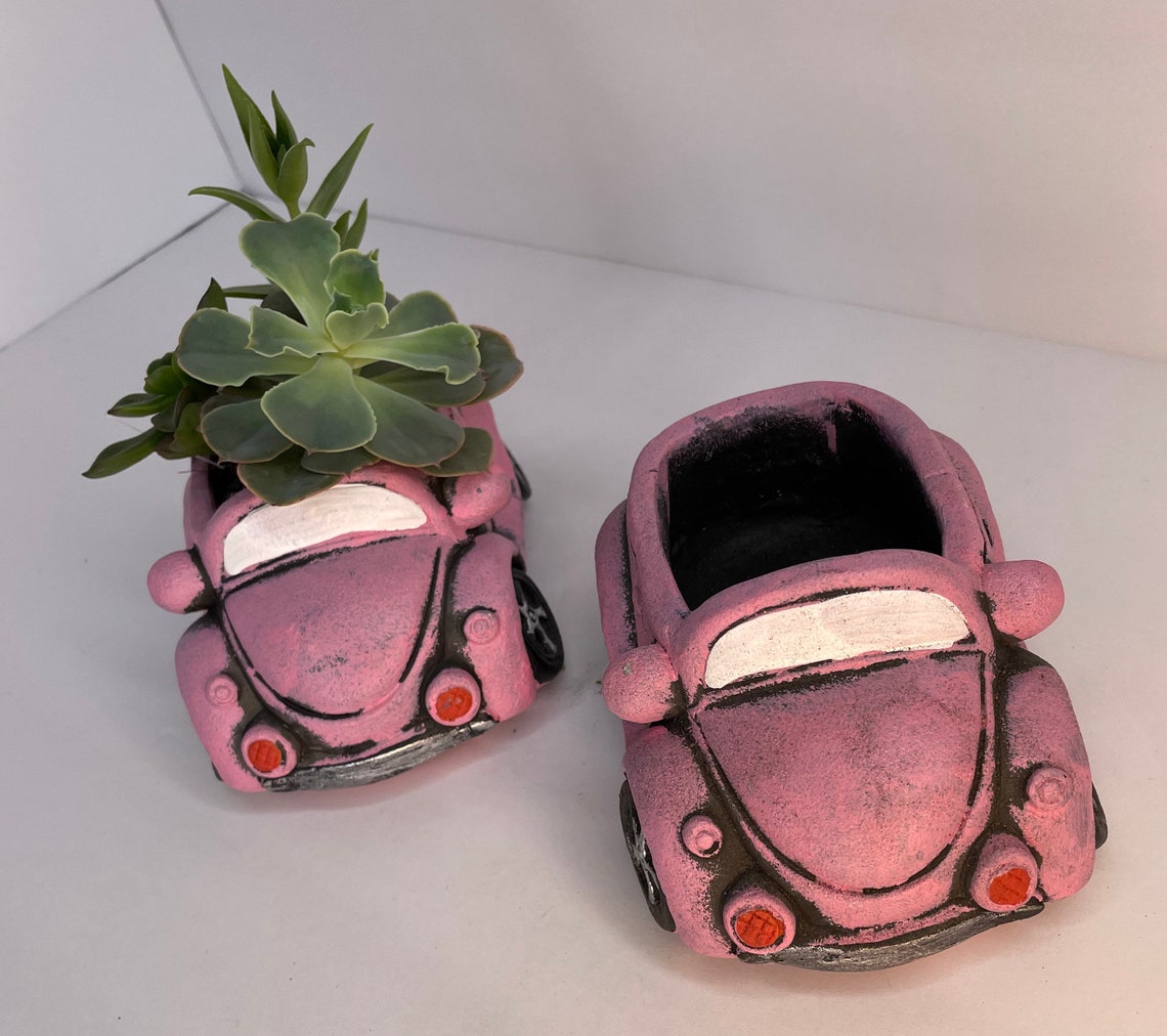 Punch Buggy Planter/ Car/automobile Pot/ Office Desk Pen Holder/ Love ...