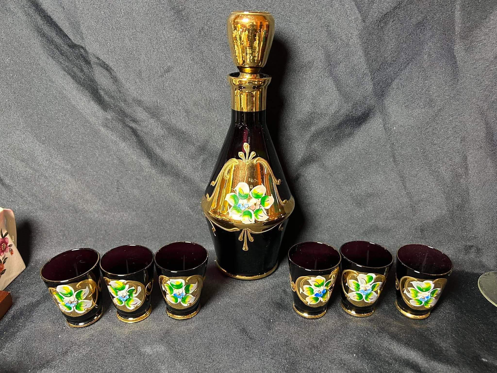 Murano Decanter - Etsy