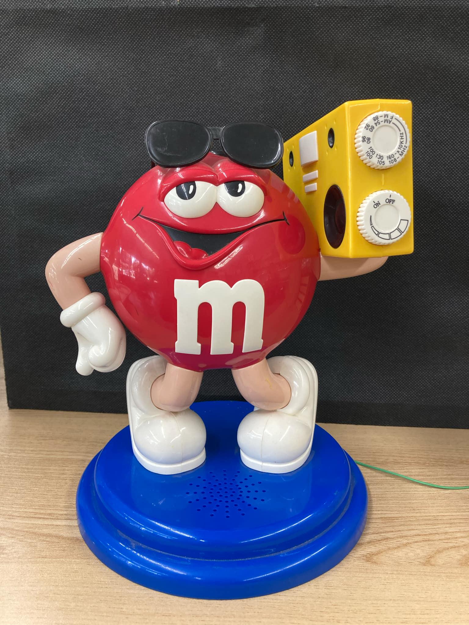 #124エムアンドエムズ　クロック　時計　アメトイ　ディスプレイ　サイン　M&M エムアンドエムズ クロック 時計 アメトイ ディスプレイ サイン M&Ms