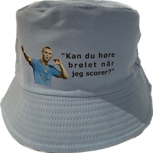 Manchester City Erling Haaland Bucket Hat Monster or Scorer