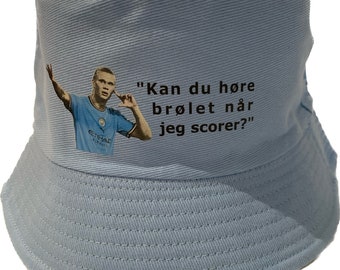 Manchester City Erling Haaland Bucket Hat Monster or Scorer