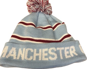Manchester City Hats Bobble Hat Fans Football Gifts