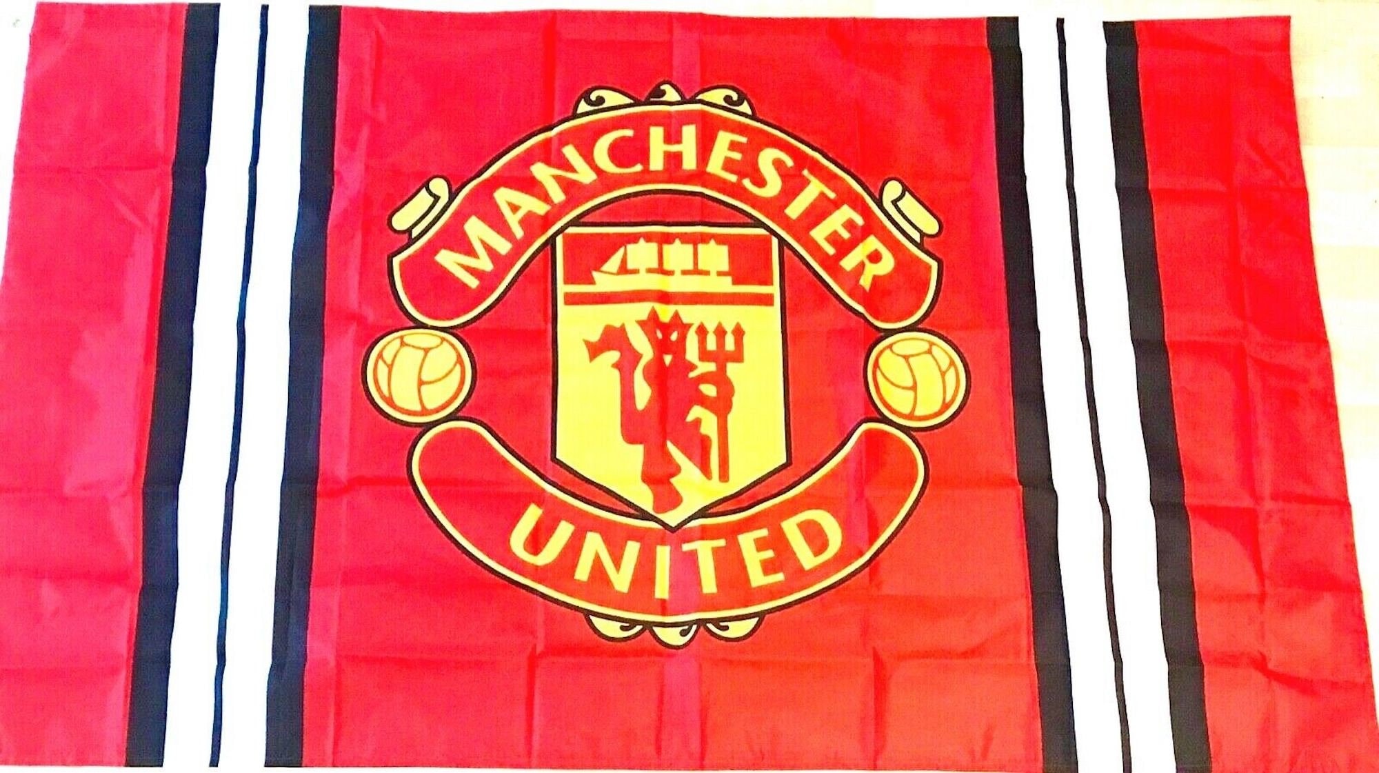 Manchester United Bar Flag Official Banner | Etsy