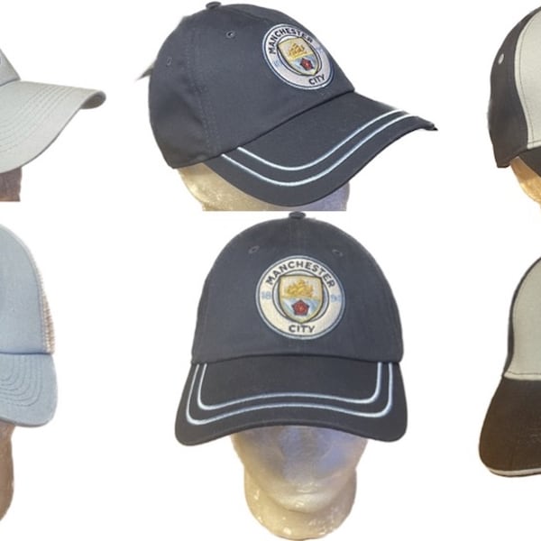 Casquettes officielles de Manchester City Baseball Hat Fans Football Club Gifts