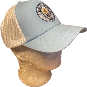 Official Manchester City Caps Baseball Hat Fans Football Club Gifts