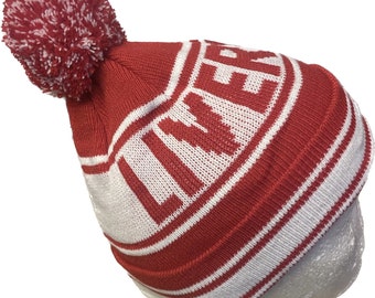 Clubhats Liverpool FC Beanie Soccer Knitted Hat Mens/Womens Football Hat 
