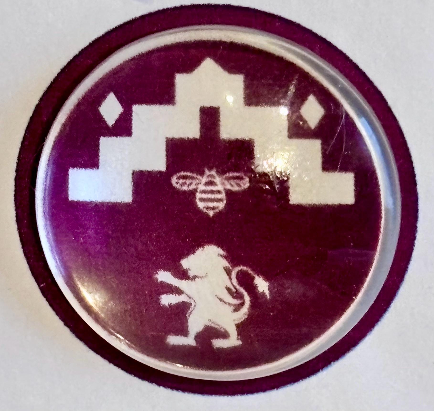 Patch Burnley FC - Écusson Vintage - Football Anglais