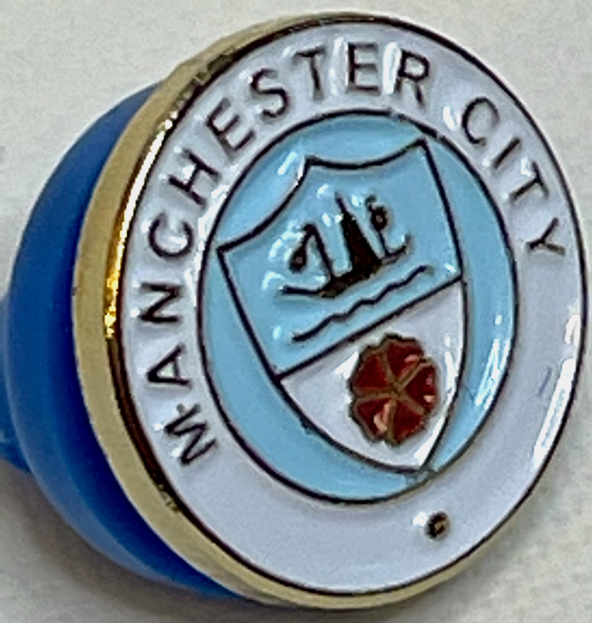 Manchester City Pin Retro Small Pin - Etsy UK
