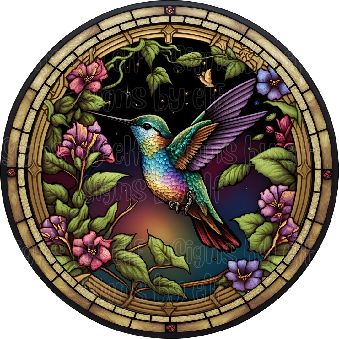 Hummingbird Sign, Hummingbird Decor, Wreath Signs, Sign, Metal Sign