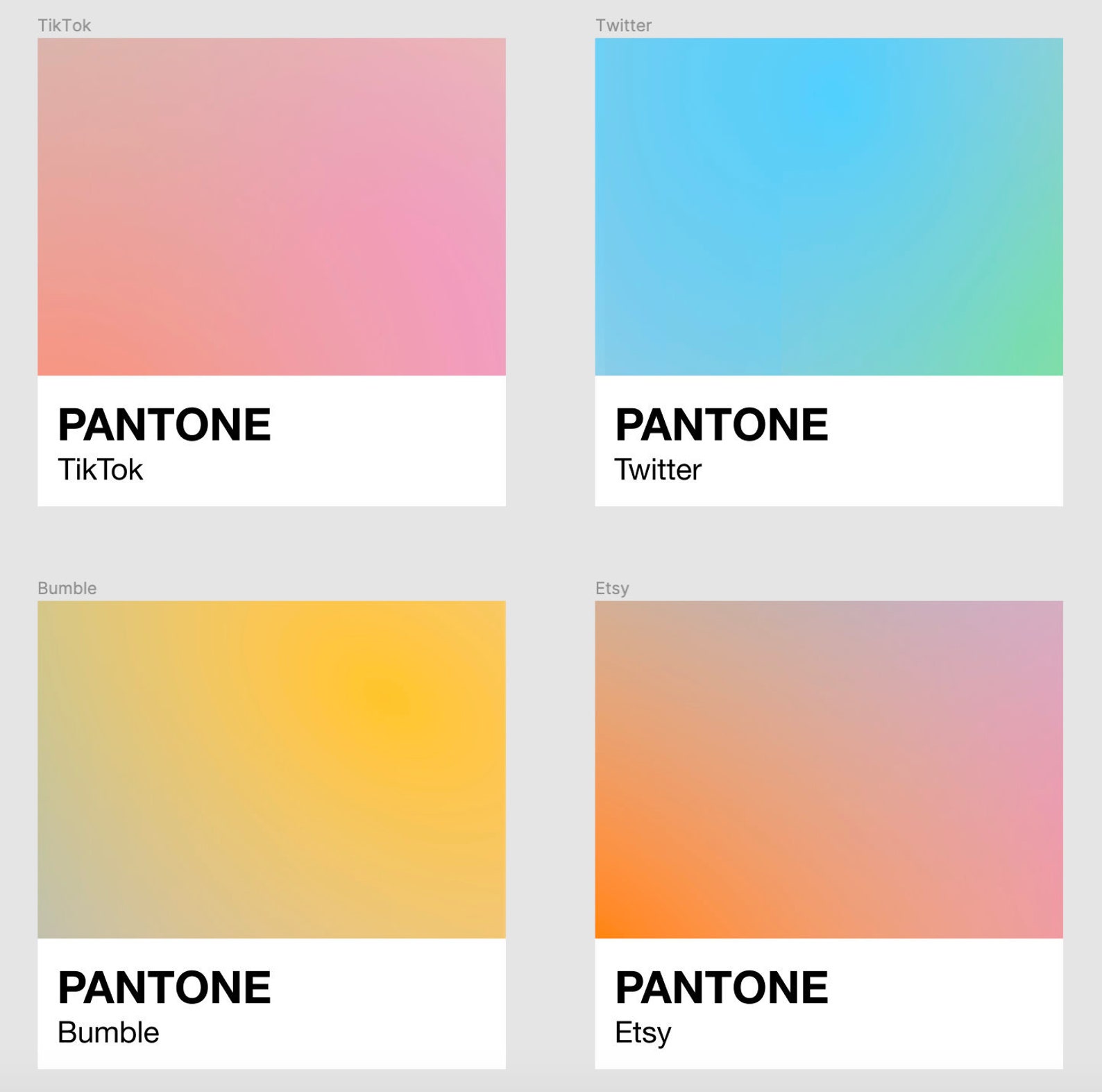 56 Pantone Gradient Ios16 Icons Pack 1 Etsy
