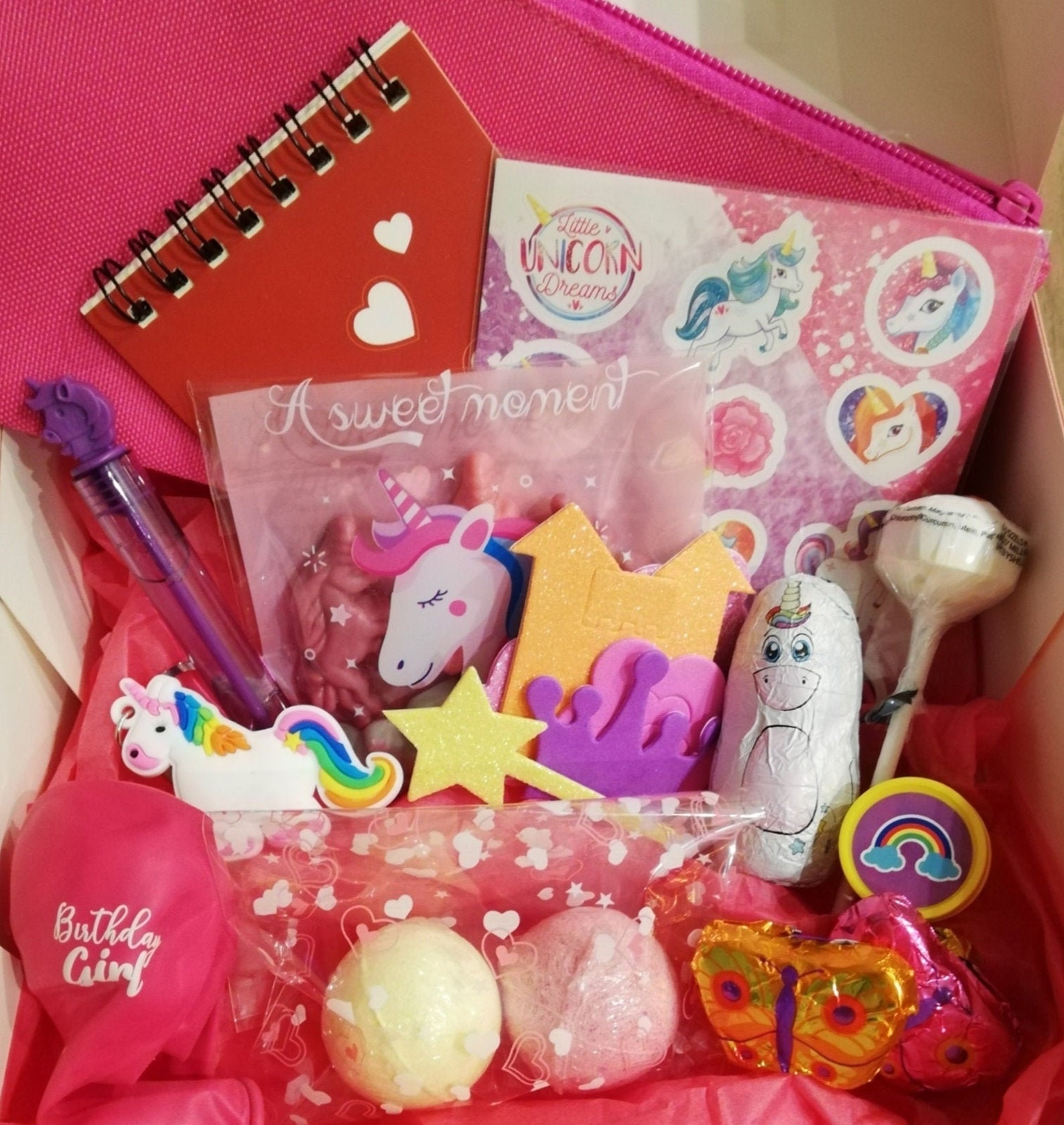 Personalised Birthday Gift Box. Magical gifts for girls Etsy