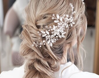 Braut Haarschmuck, Hochzeit Haarschmuck Haarkamm Braut  - Hochwertiger Brauthaarschmuck von Brautschmuck Vumari