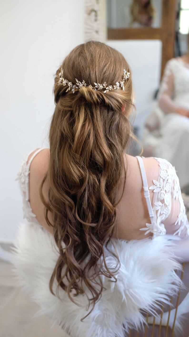 Hair vine hair accessories High quality, bridal headpiece for your wedding hair vine hair accessories bride headband crystal, rhinestones Vumari image 7