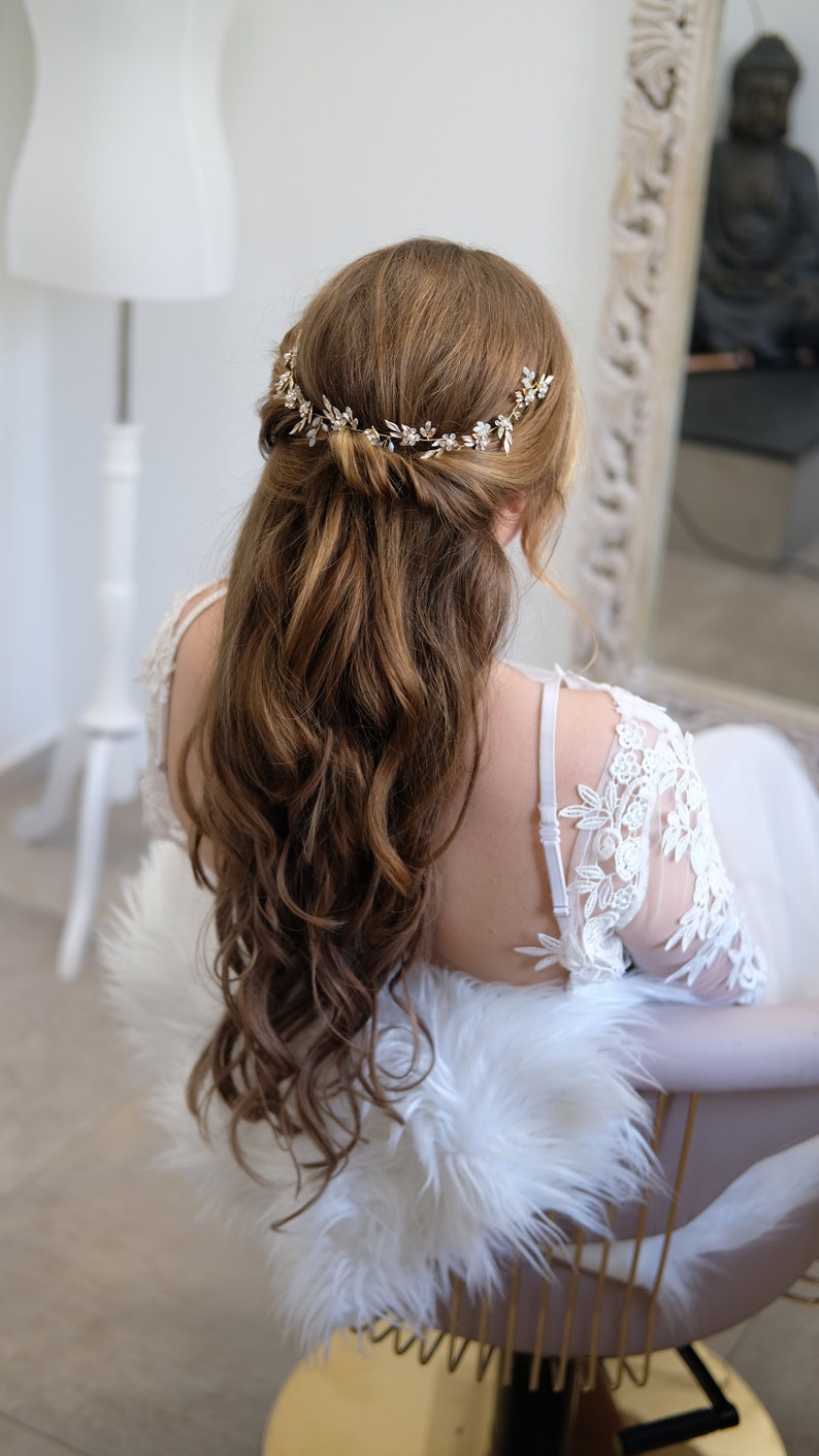 Hair vine hair accessories High quality, bridal headpiece for your wedding hair vine hair accessories bride headband crystal, rhinestones Vumari image 6