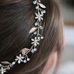 WONRLUA Hochzeitshaarteil Mit Strass, Grün – Handgefertigtes Stirnband Für Braut, Brautjungfern, Festliche Anlässe