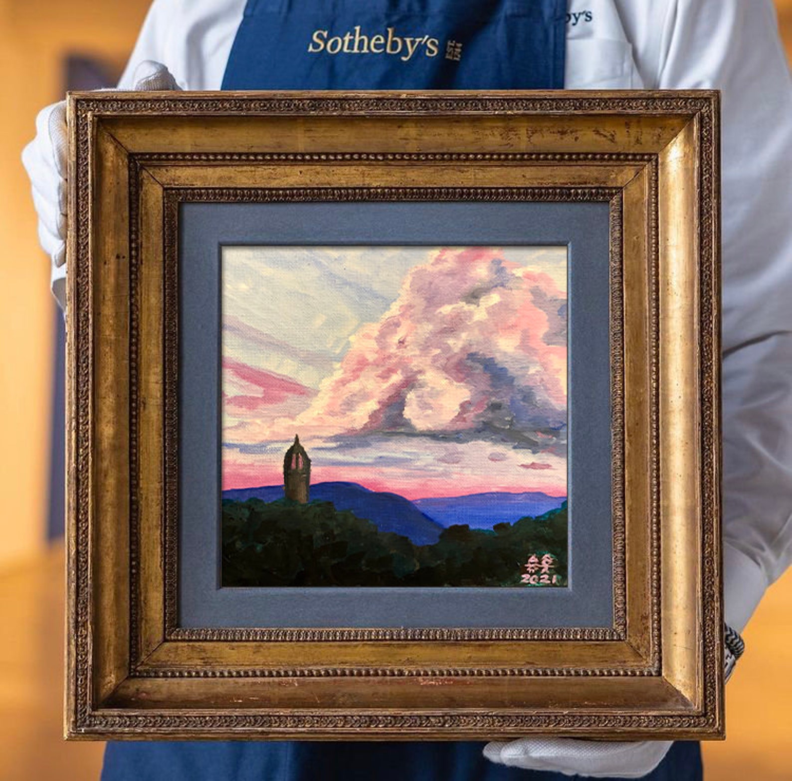 The Painting by F.K. Wallace The Painting by F.K. Wallace