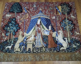 TESSUTO MAPPA DEL Mondo Arazzo Mappa Del Mondo Arazzo Stile Europeo Da - Foto 11