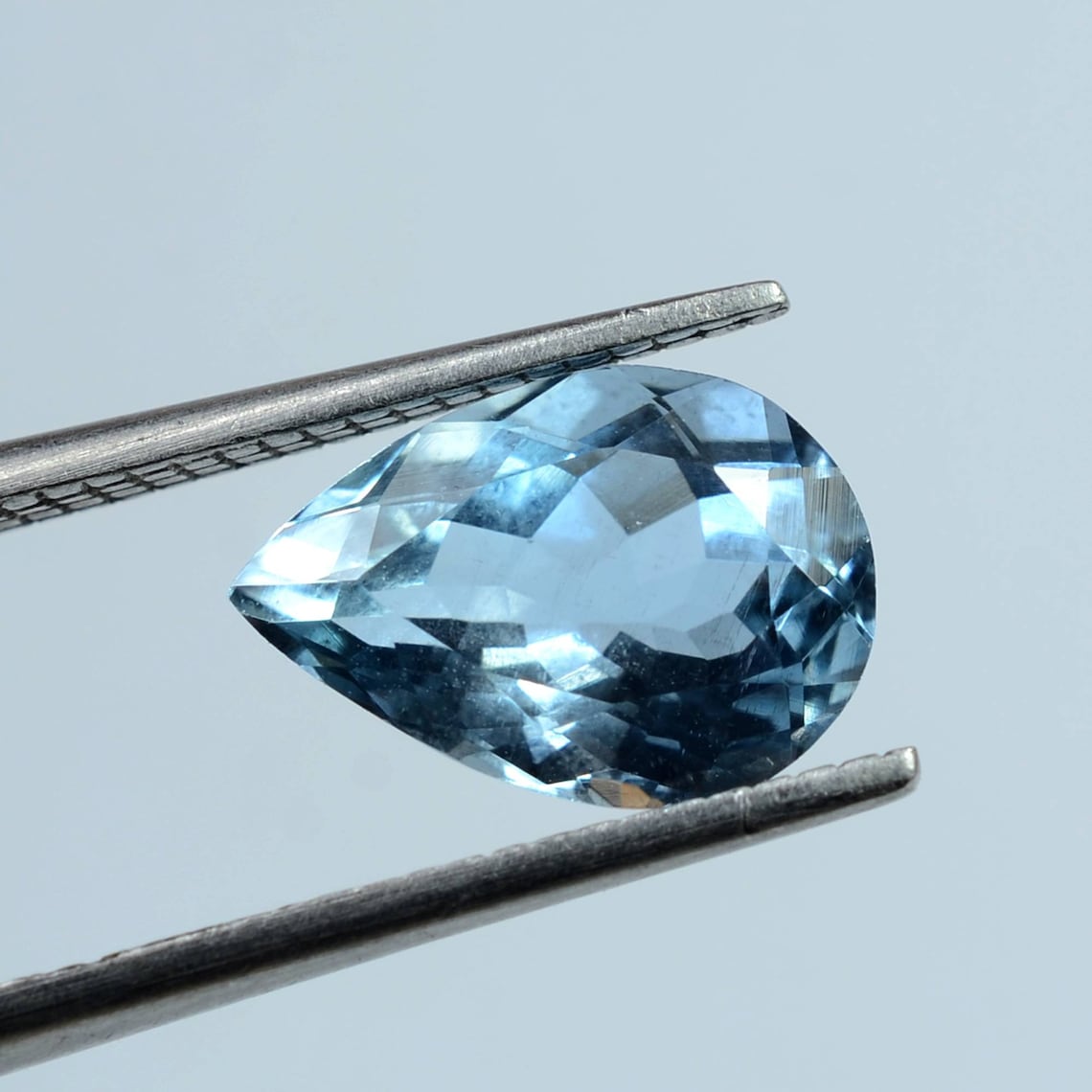 Aquamarine faceted loose gemstone for jewelry making Etsy