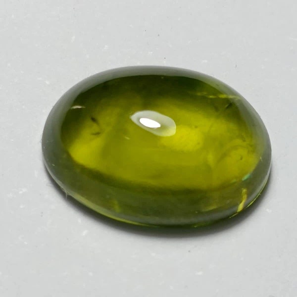 Natural Peridot Cabochon oval shape 13X9.5X5.2 MM loose gemstone for jewelry making